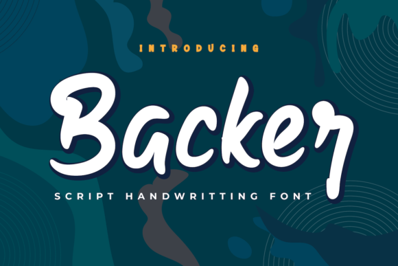 Backer Font: Elevating Campaigns with Style and Clarity