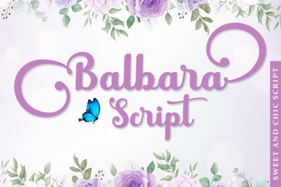 Balbara Script: The Elegant Typeface for High-Impact Campaigns