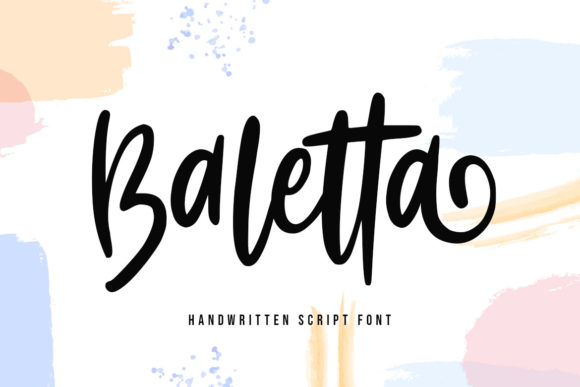 Baletta Script: The Graceful Typeface for Campaigns That Need to Shine
