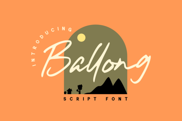 Ballong: The Handwritten Typeface That Brings Craft Products to Life