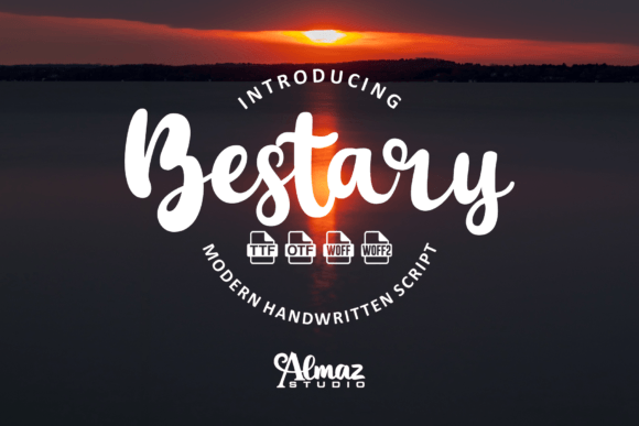 Bestary: A Sophisticated Script Typeface for Editorial Design