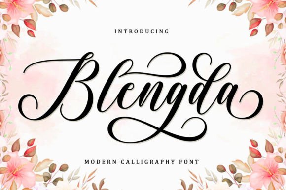 Blengda: A Handwritten Font for Modern Web Design