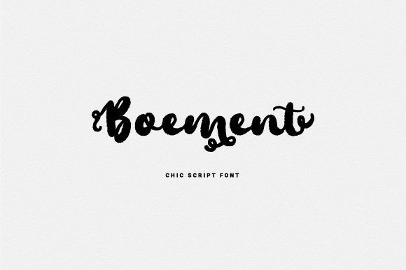 Boement: A Chic Handwritten Font for Digital Branding