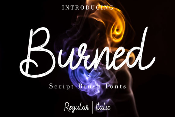 Burned Font for Bold Campaign Designs