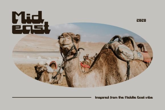 Designing with Mideast: A Bold Script Font for Digital Branding