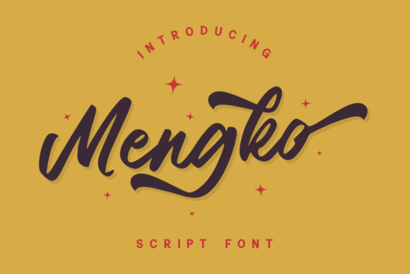 Elevate Your Brand with the Mengko Script Font