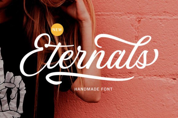 Eternals – Modern Calligraphy Font for Craft Creations