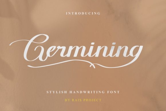 Germining: A Sweet Handwritten Font for Scroll-Stopping Brand Moments