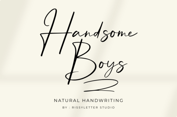 Handsome Boys: The Script Font That Transformed Our Brand Identity