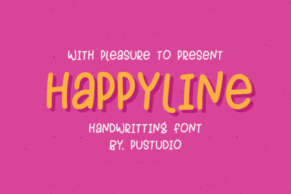 Happyline: A Handwritten Font That Makes Your Brand Feel Real