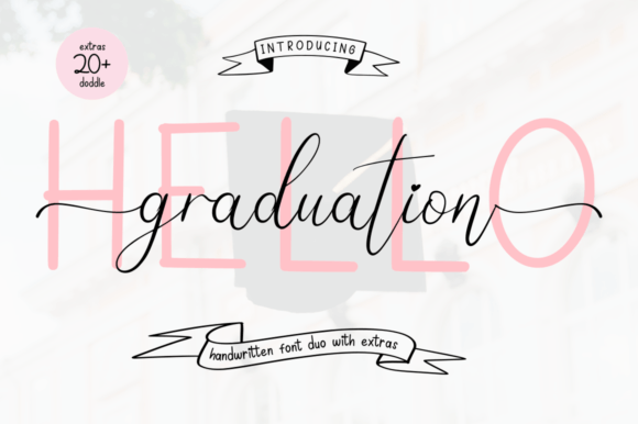 Hello Graduation: A Playful Typeface for Editorial Design