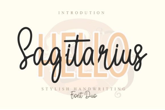 Hello Sagitarius: The Perfect Typeface for Chic Brand Identity