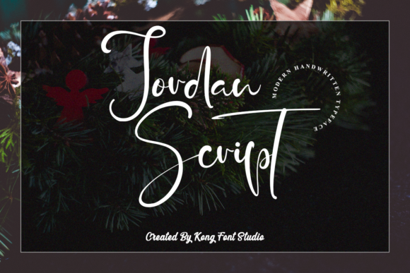Jordan Script: The Handwritten Typeface for Authentic Branding