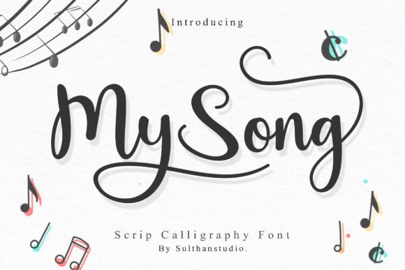My Song: A Handwritten Font for Modern Branding