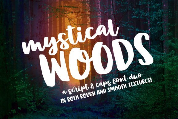 Mystical Woods Font Review for Campaign Design