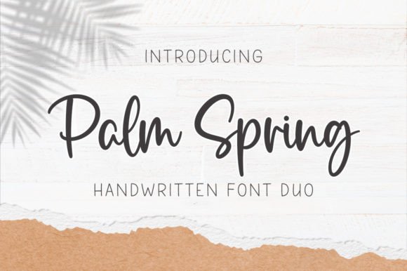 Palm Spring: A Chic Font for Modern Campaigns