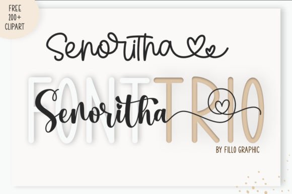 Senoritha: A Premium Script Typeface for Modern Editorial Design