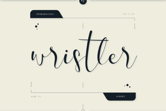 Wristler Script Font for Branding Projects